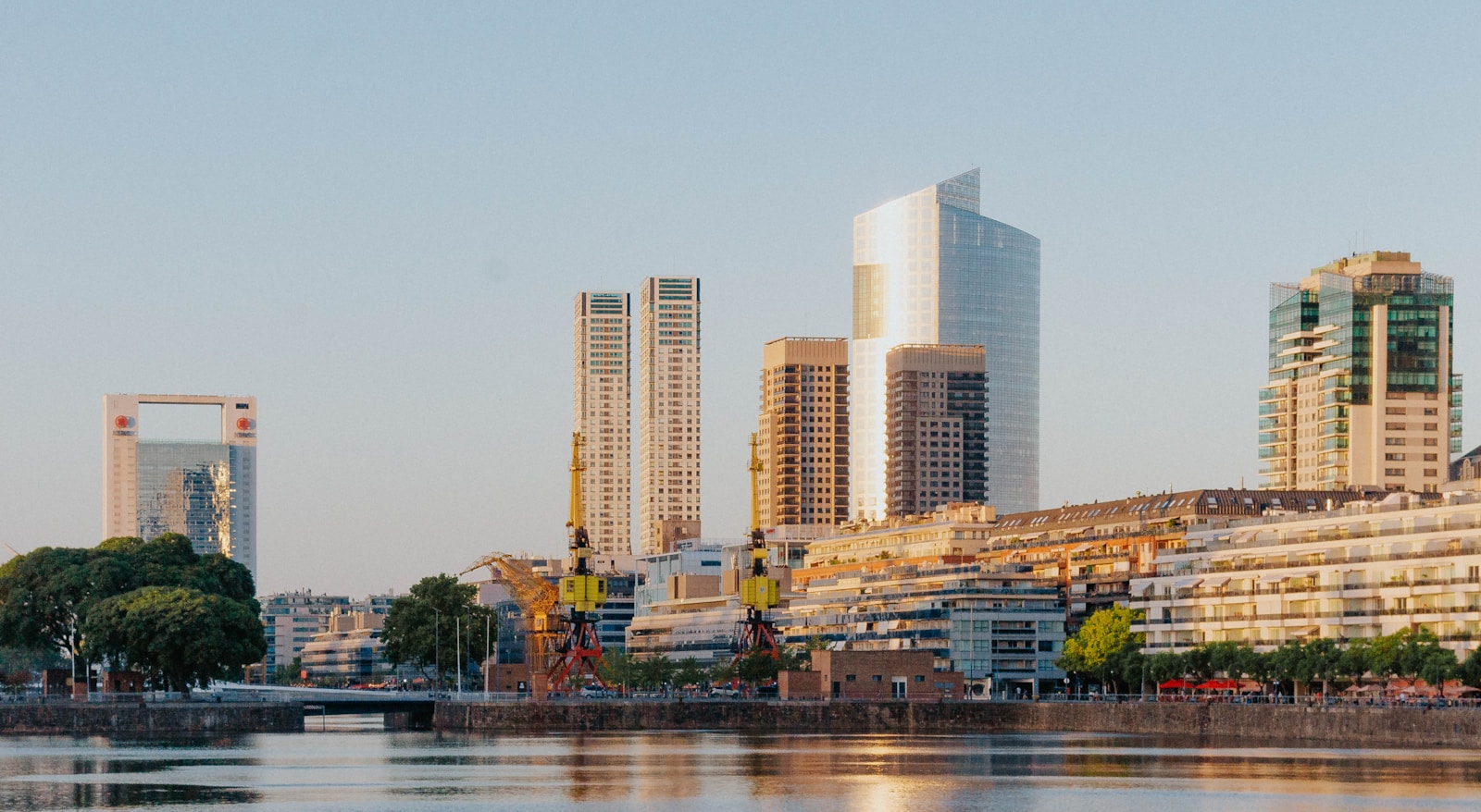 High-rise residential towers in Buenos Aires, Argentina